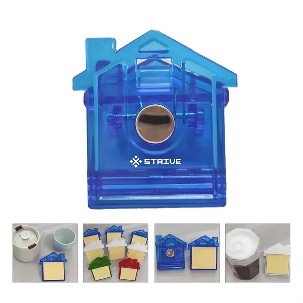 Notepad Magnetic Clip With Pad Parper