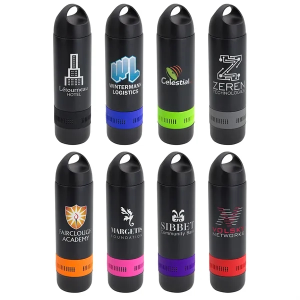 Bayou 14 oz Combo Water Bottle & Wireless Speaker