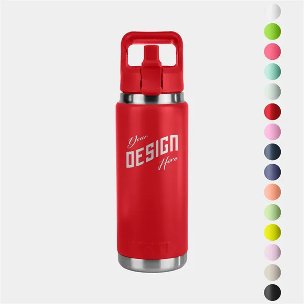 26 oz YETI® Rambler Water Bottle with Straw Cap
