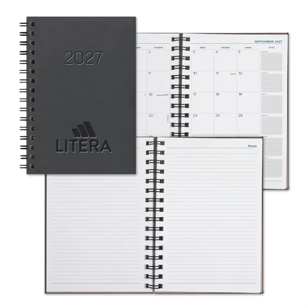 WireO Tucson Medio White Monthly Diary