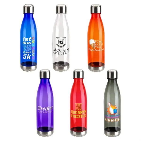 Bayside 25 oz Tritan® Bottle with Stainless Base and Cap
