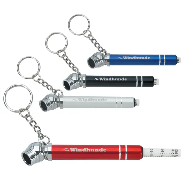 Good Value™ Mini Double Ring Tire Pressure Gauge