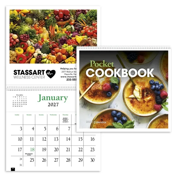 Products Pocket Cookbook Calendar