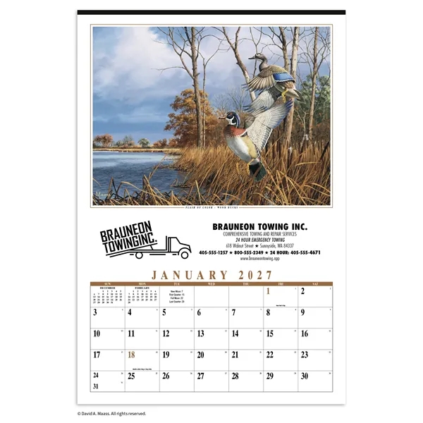 Products Maass Wildfowl® Executive Calendar