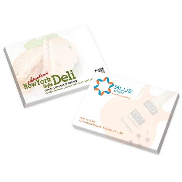 Souvenir® Sticky Note™ 4" x 3" Pad, 100 sheet