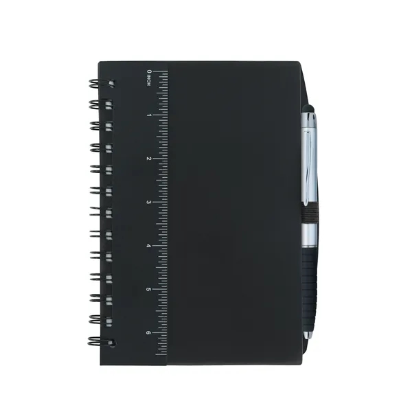 Good Value™ 5' x 7' Ruler Notebook with Flags and Stylus Pen