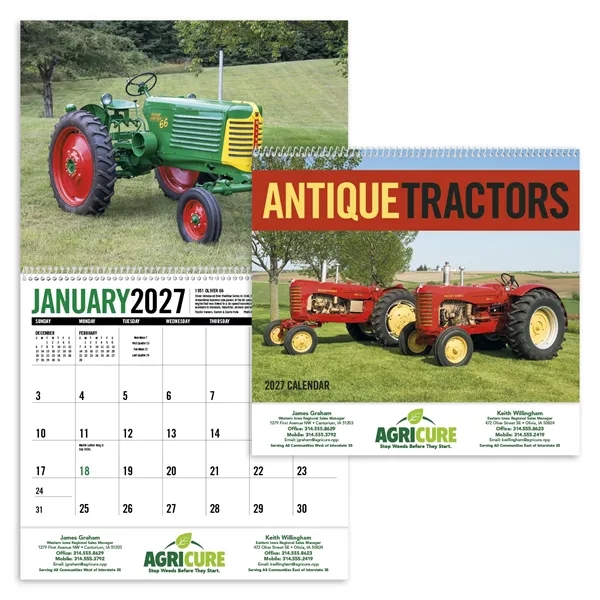 Triumph® Calendars Antique Tractors Calendar