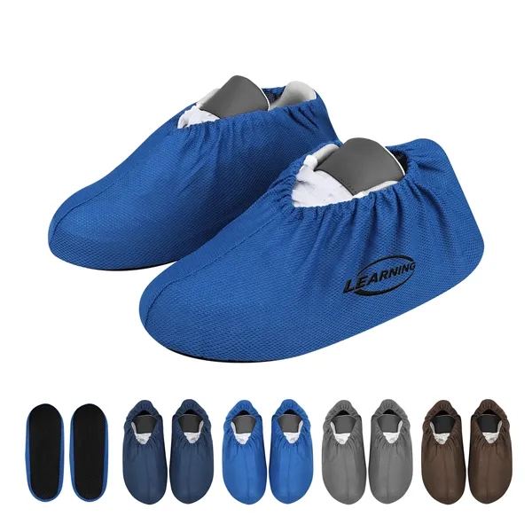Resuable Polyester Non Slip Shoe Covers For Indoor