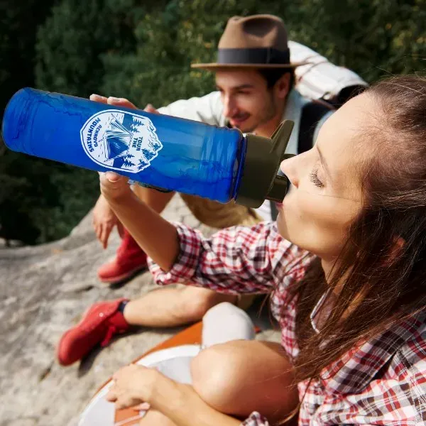 Garyline® Slim Fit Bottle with Drink-Thru Lid - 24 oz.