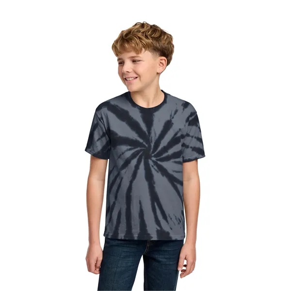 Port & Co Youth Tie-Dye Tee.