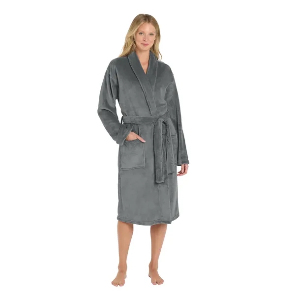 Port Authority Plush Microfleece Shawl Collar Robe.