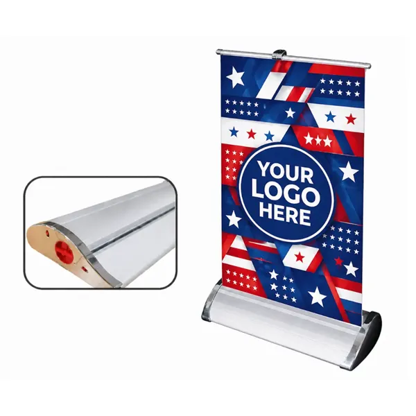 Table Top Mini Retractable Banner Single Sided