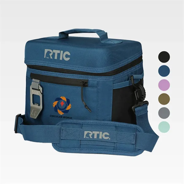 8 Can RTIC® Soft Pack Insulated Cooler Bag w/ Bottle Opener