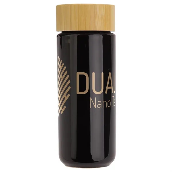 Milan 10 oz Ceramic Tumbler with Bamboo Lid