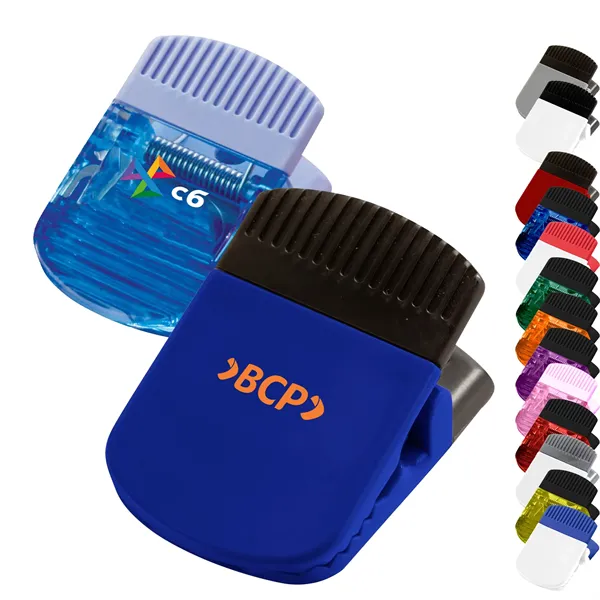 Jumbo Magnetic Power Clip with Rubber Handles