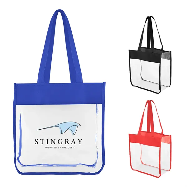 Cassie Clear EVA Tote Bag