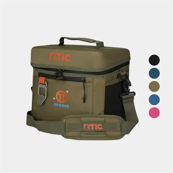 15-Can RTIC® Soft Pack Insulated Cooler Bag w/ Bottle Opener