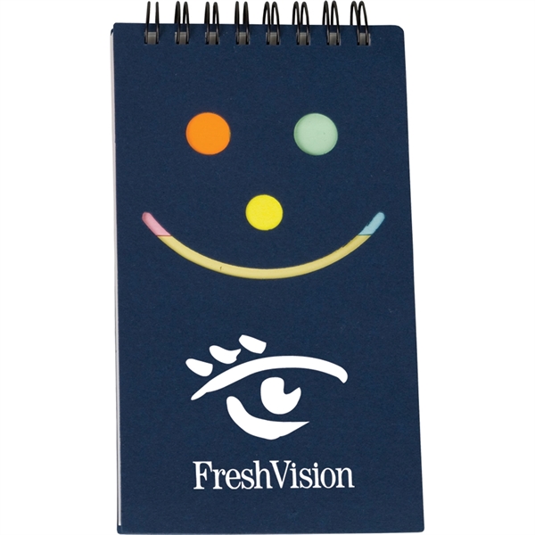 Smile Jotter with Sticky Note