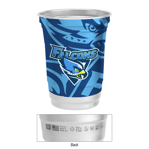 16 Oz. Top Cup Full Color Aluminum Cup