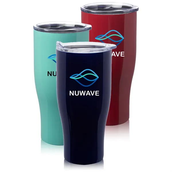 27 oz. Stainless Steel Grip Travel Mug