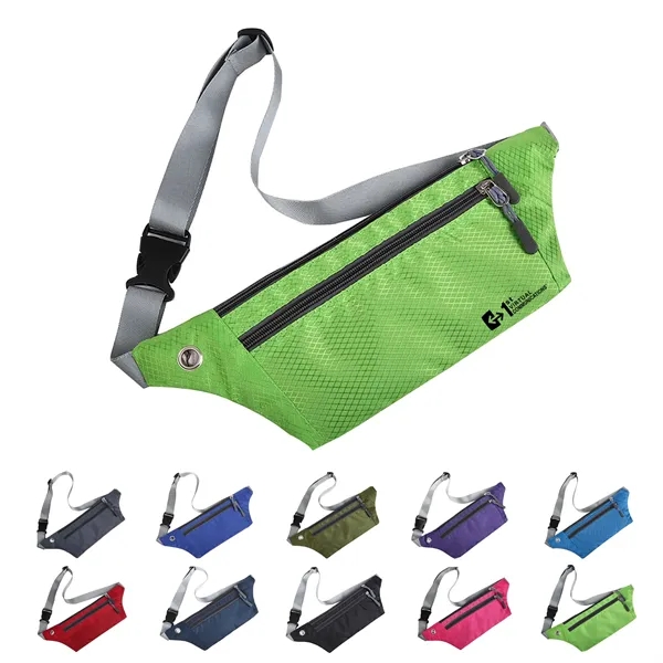 Waterproof Crossbody Fanny Pack W/ Adjustable Strap