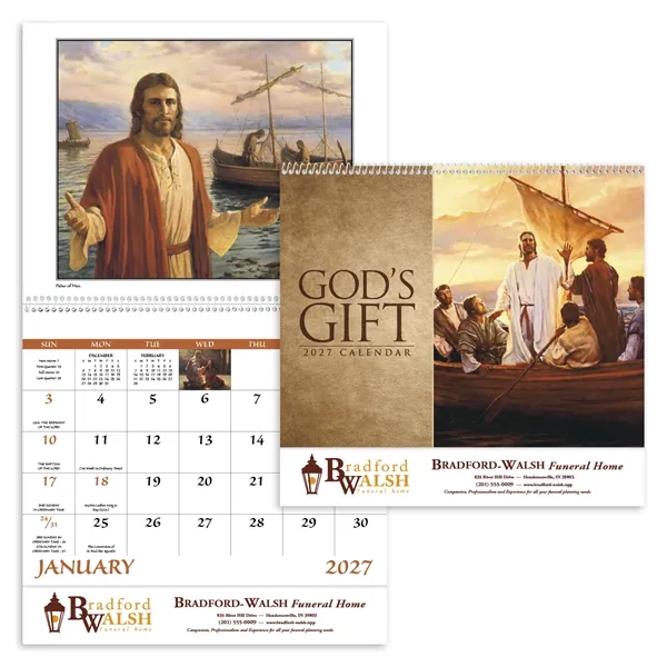 Good Value™ God's Gift w Funeral Pre-Planning Sheet - Spi...