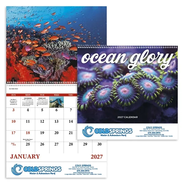 Good Value™ Ocean Glory - Spiral Calendar