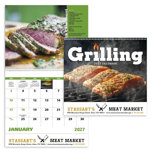 Good Value™ Grilling - Spiral Calendar