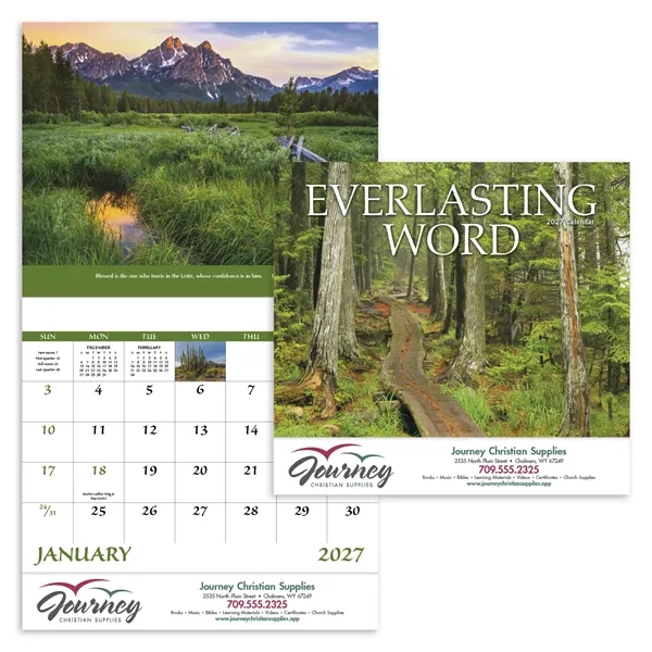 Good Value™ Everlasting Word - Stapled Calendar