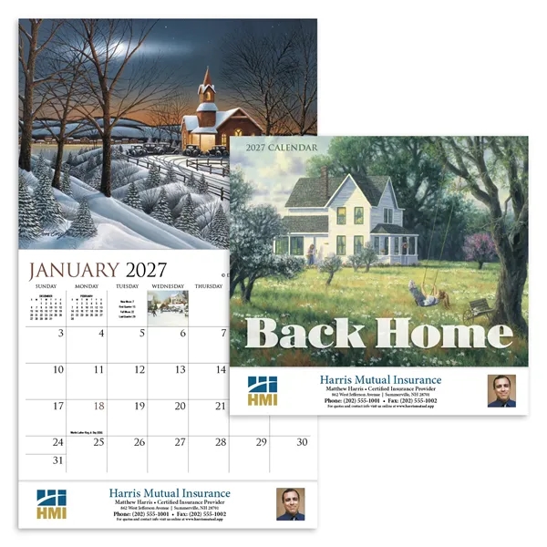 Products Back Home Appointment Calendar - Stapled
