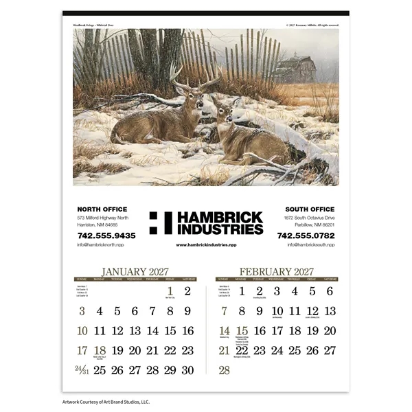 Triumph® Calendars Wildlife Art Calendar