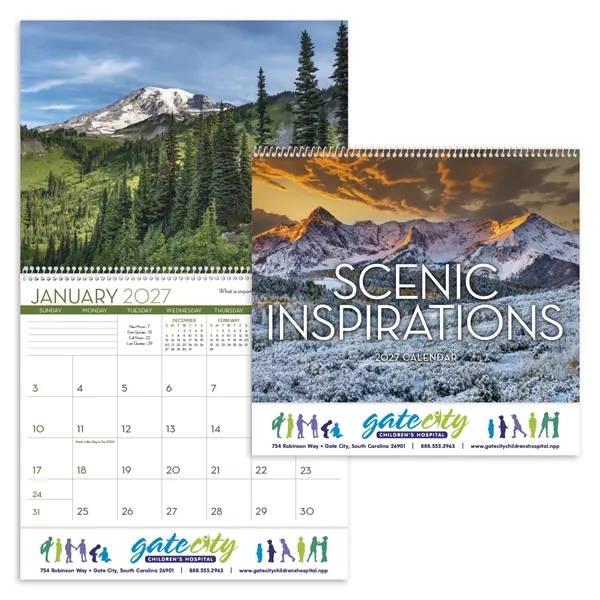 Triumph® Calendars Scenic Inspirations Calendar