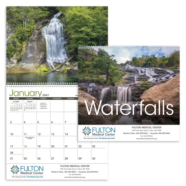 Triumph® Calendars Waterfalls Calendar