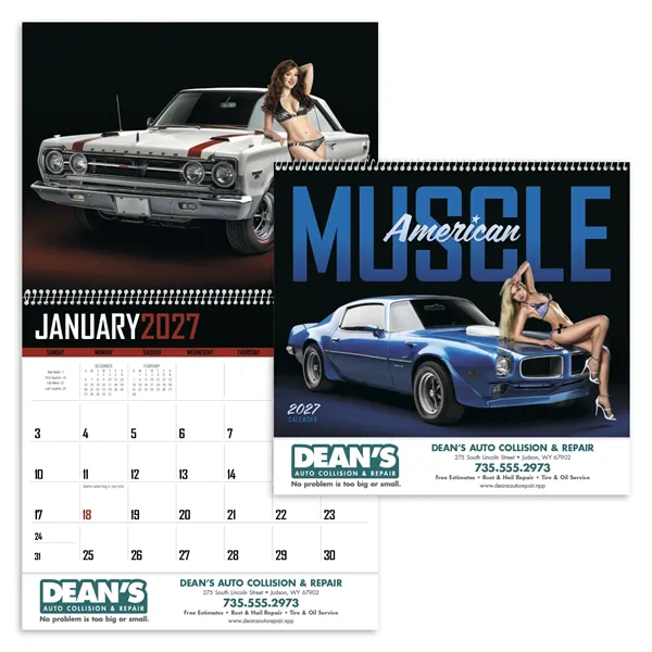 Triumph® Calendars American Muscle Calendar