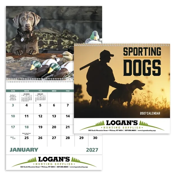 Good Value™ Sporting Dogs - Spiral Calendar