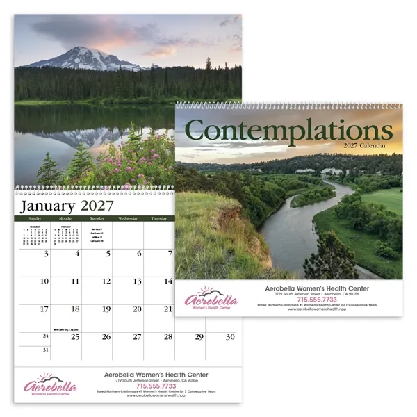 Products Contemplations Appointment Calendar - Spiral