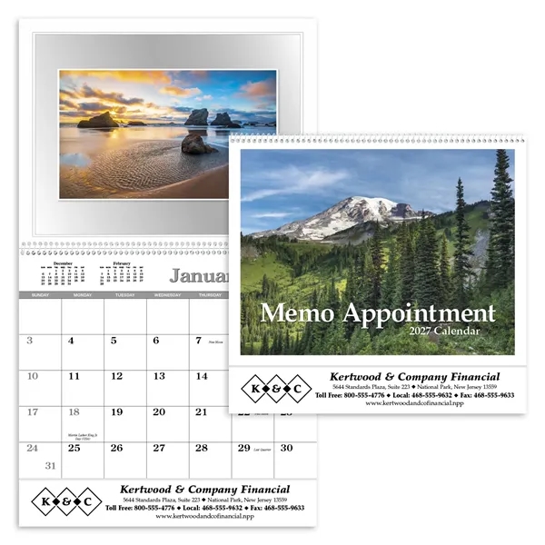 Triumph® Calendars Memo Appointment with Picture