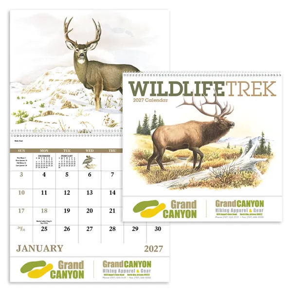 Good Value™ Wildlife Trek - Spiral Calendar