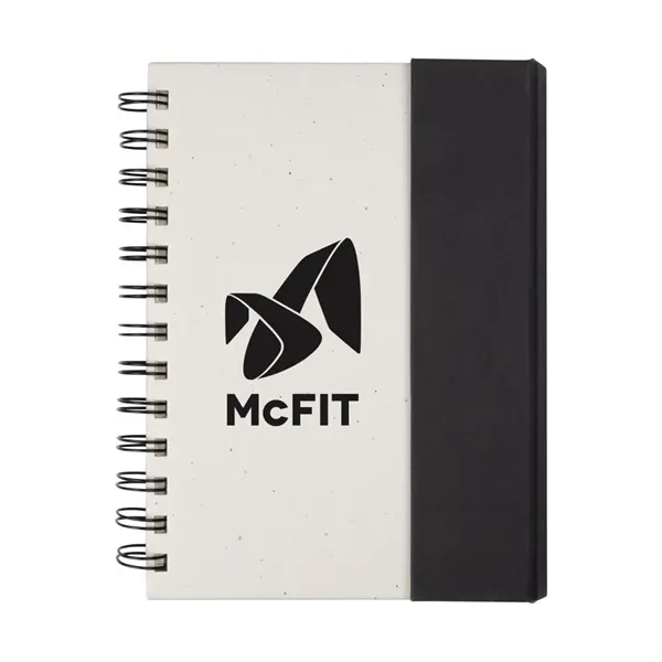 Wormer Spiral Bound Journal w/Sticky Notes