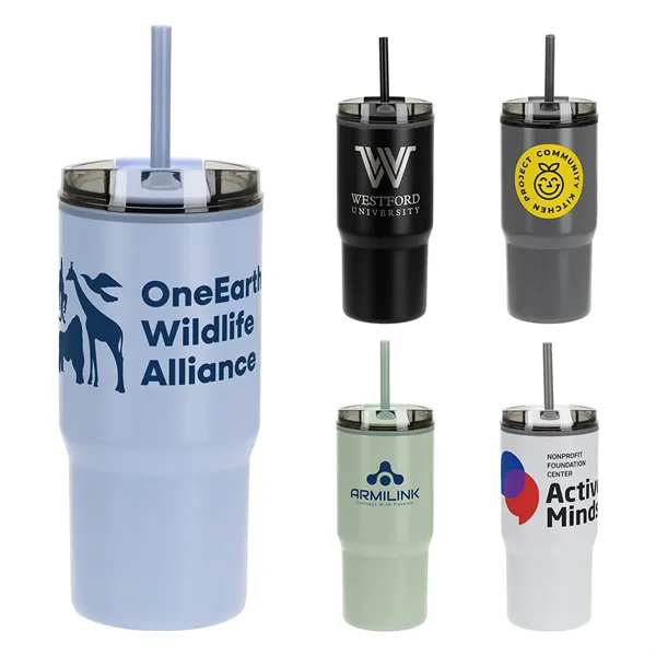 Marli 20 oz 2-in-1 Eco-Friendly Tumbler