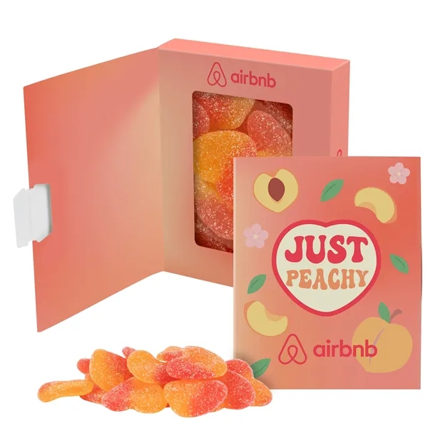 Book Window Box - Peachy Hearts