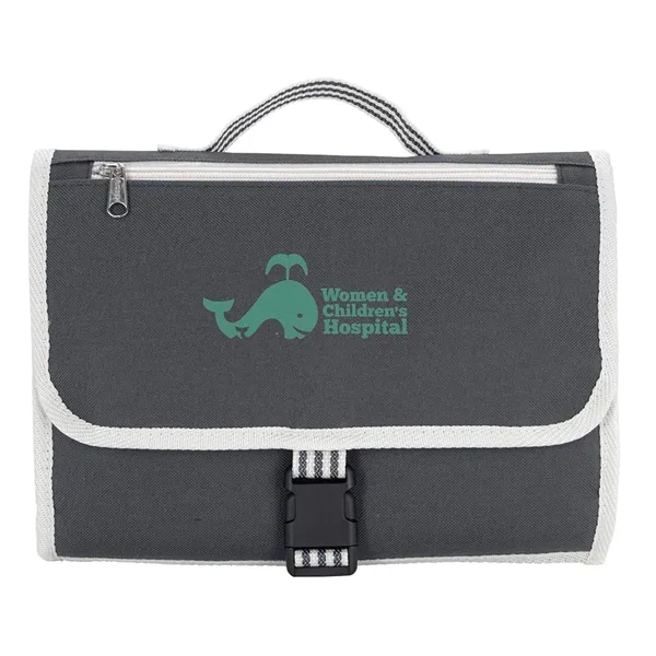 Atchison® Stripe Diaper Changing Travel Pouch/Mat