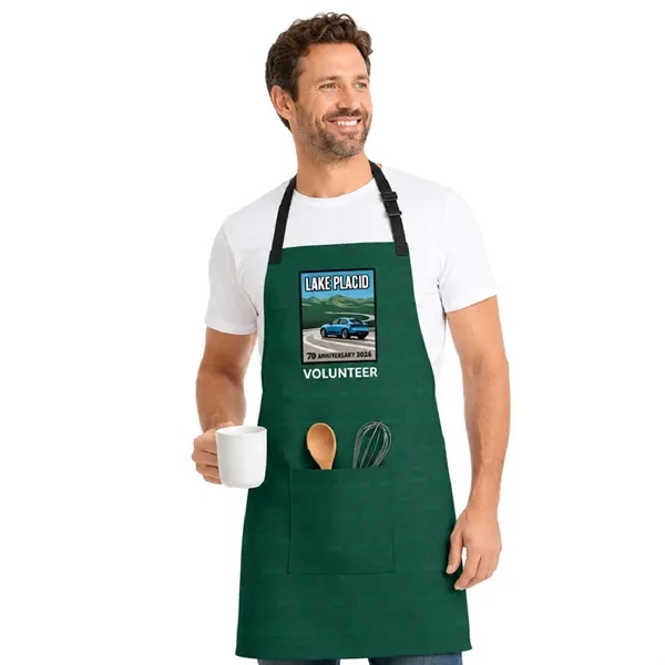 Polyester Sublimation Aprons w/ Custom Imprint & Pockets