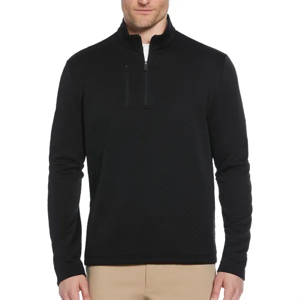 Callaway Men's Diamond Quilted Fleece 1/4 Zip