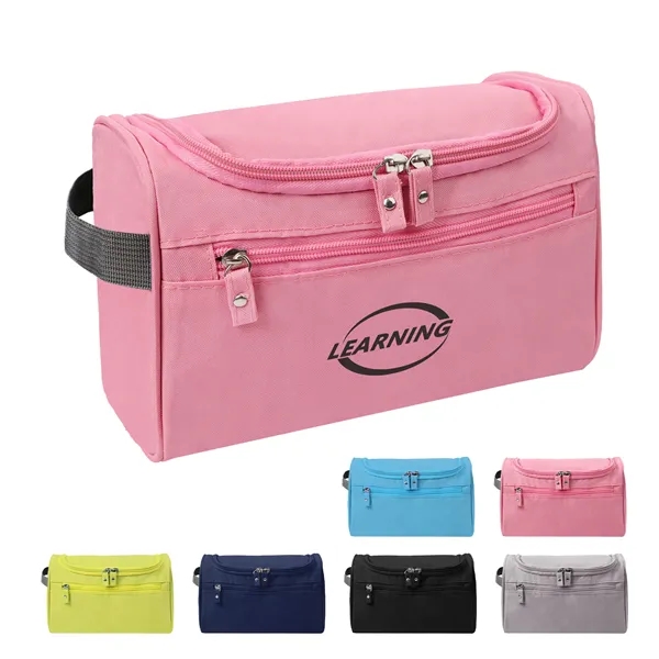 Oxford Portable Travel Toiletry Bag W/ Hanging Hook