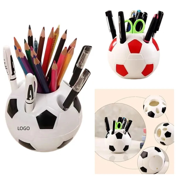 Soccer Desk Pen Holder