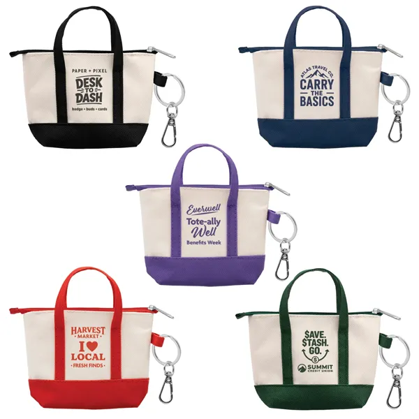 Mini Tote Keytag