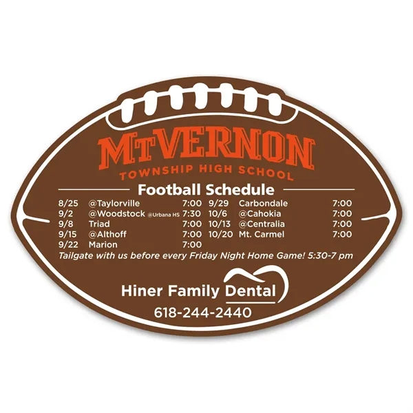 Schedule Football Magnet