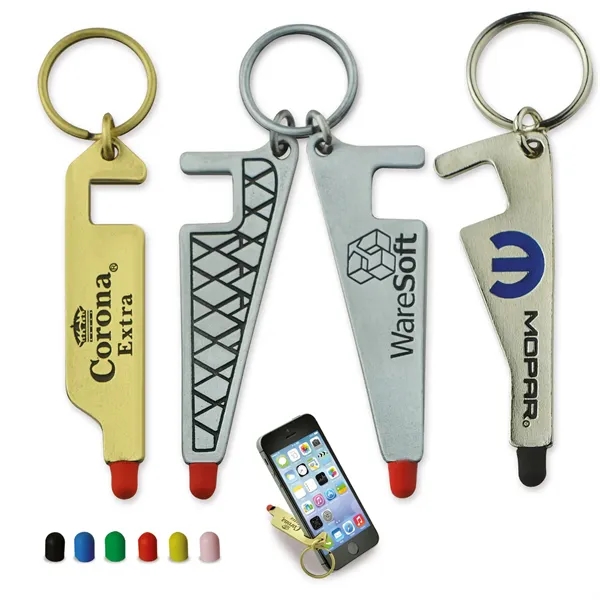 Stylus Phone Holder Key Chain
