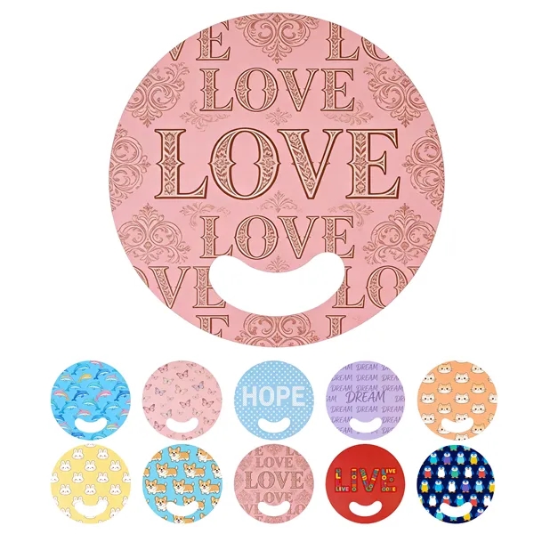 Plastic Round Hand Fan